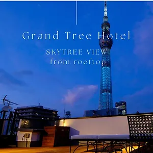 Grand Tree Skytree View Rooftop Asakusa Walk Tokyo